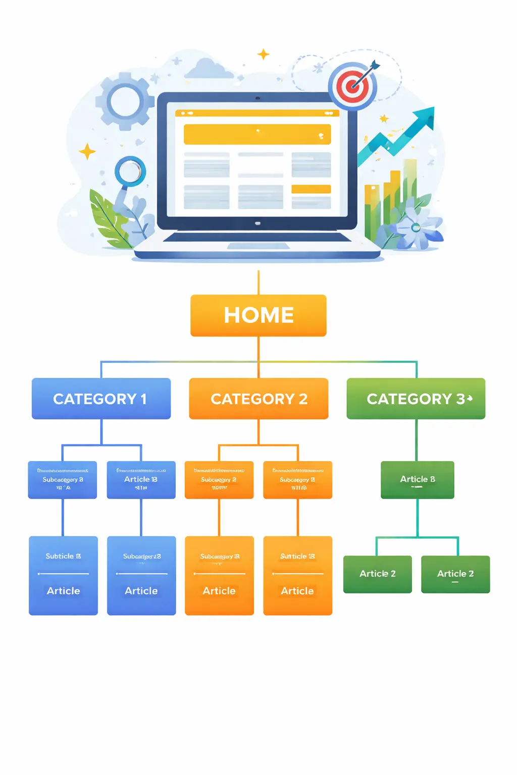 Ποια είναι η κατάλληλη δομή για SEO-friendly website