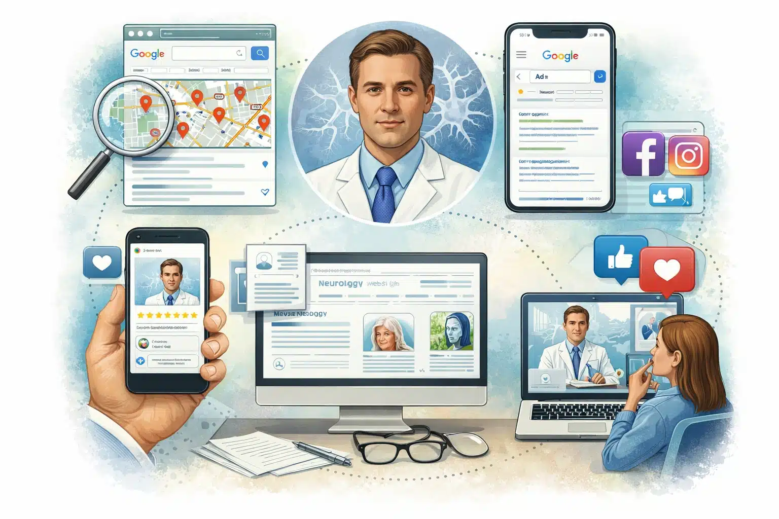 Digital Marketing για Νευρολόγους