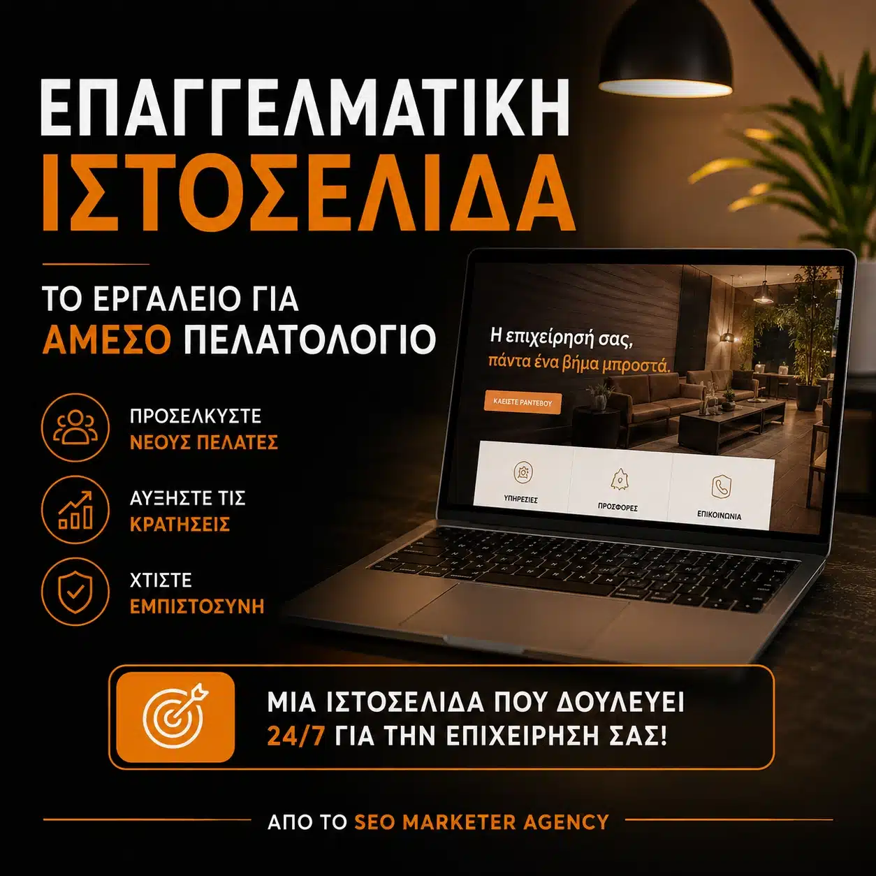 Επαγγελματική Ιστοσελίδα: Το Εργαλείο για Άμεσο Πελατολόγιο