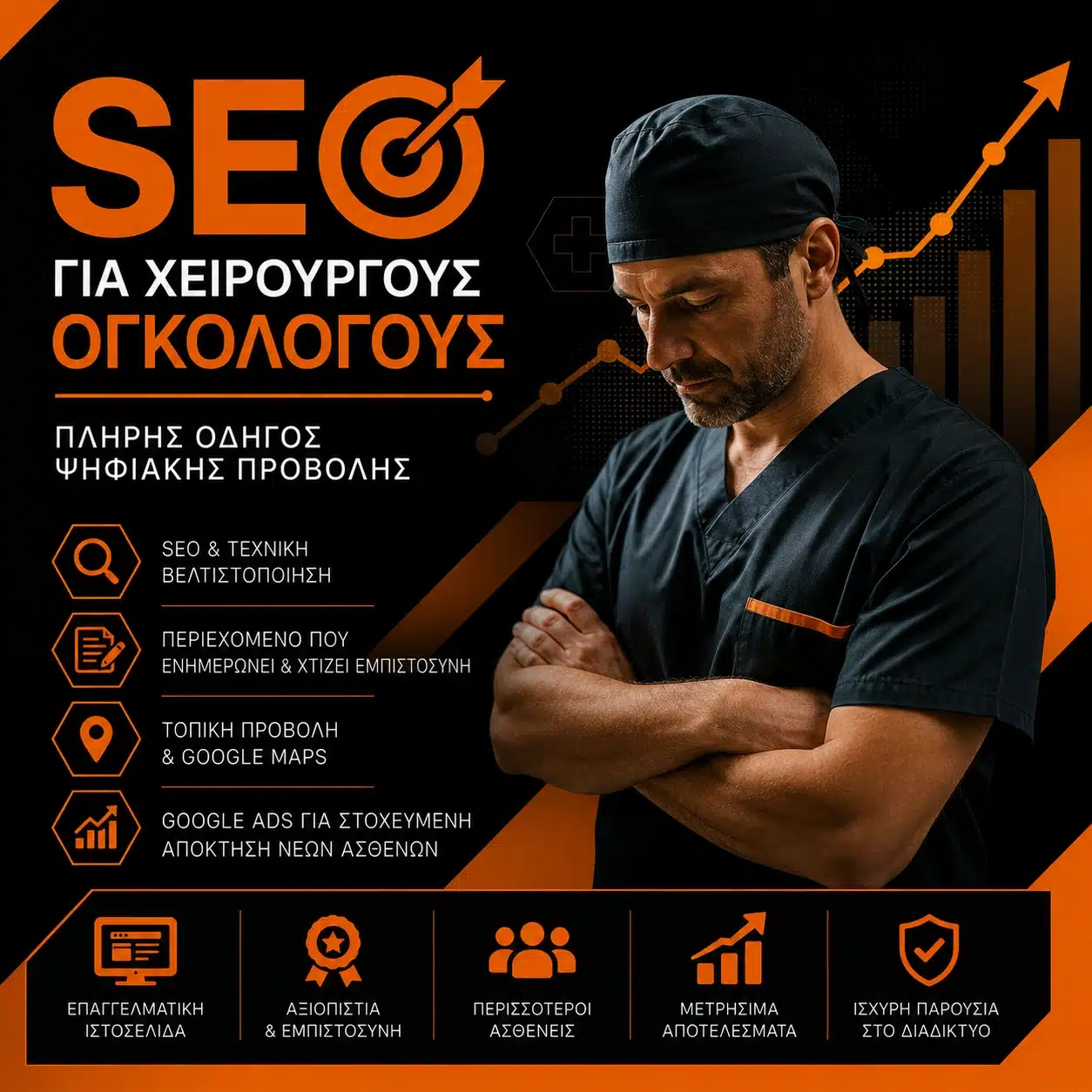 SEO για Χειρουργούς Ογκολόγους: Πλήρης Οδηγός Ψηφιακής Προβολής